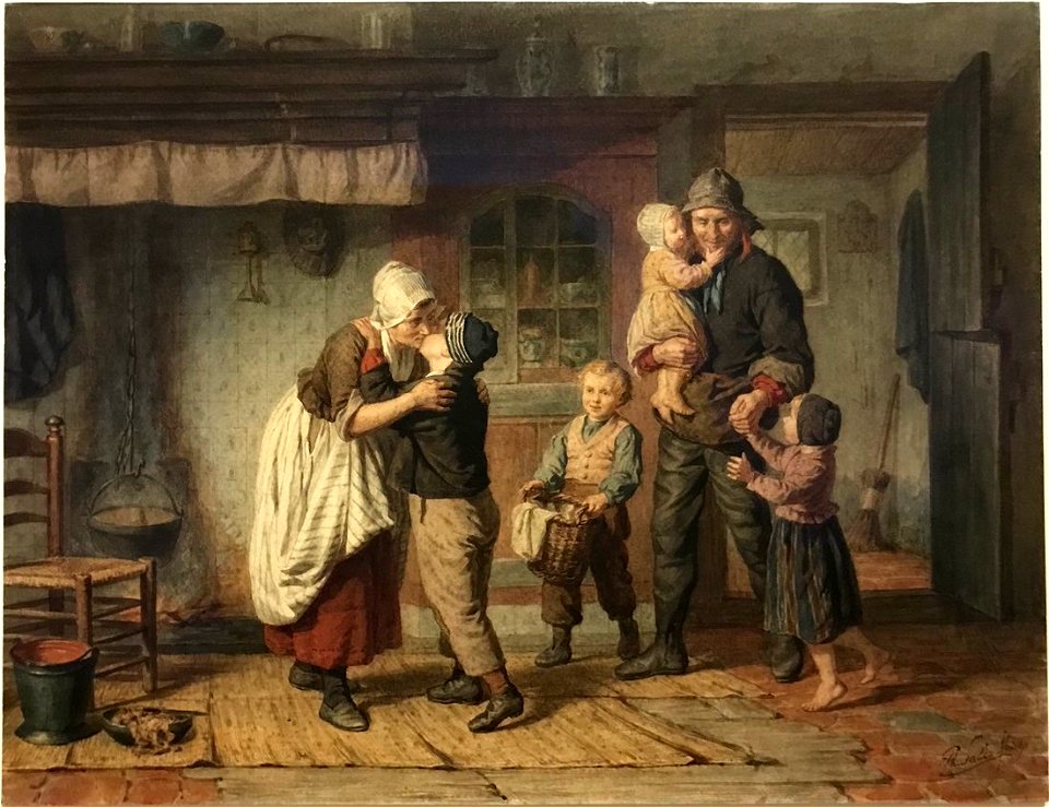 Homecoming by Philip Sadée Rijksdienst voor het Cultureel Erfgoed NK1356