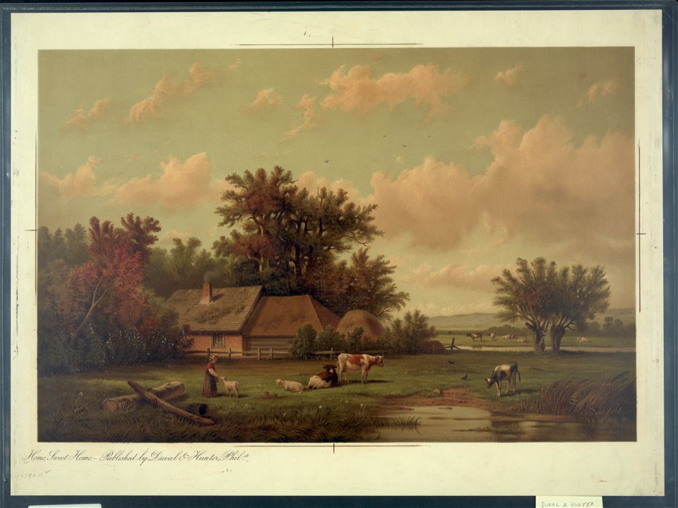 Home sweet home - J.F. Queen after (...) Weyngaerdt. LCCN92512702