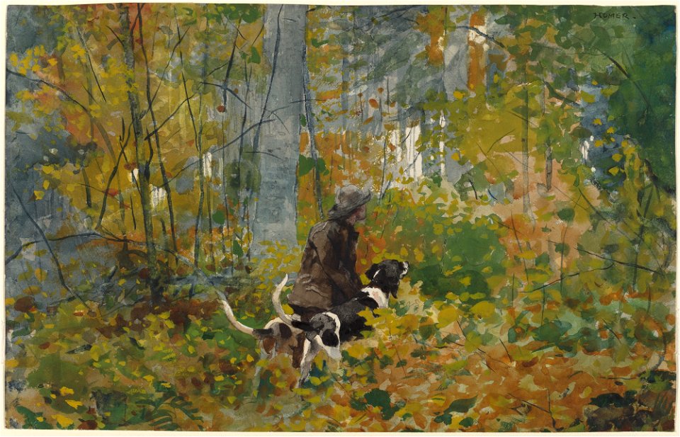Winslow Homer - On the Trail