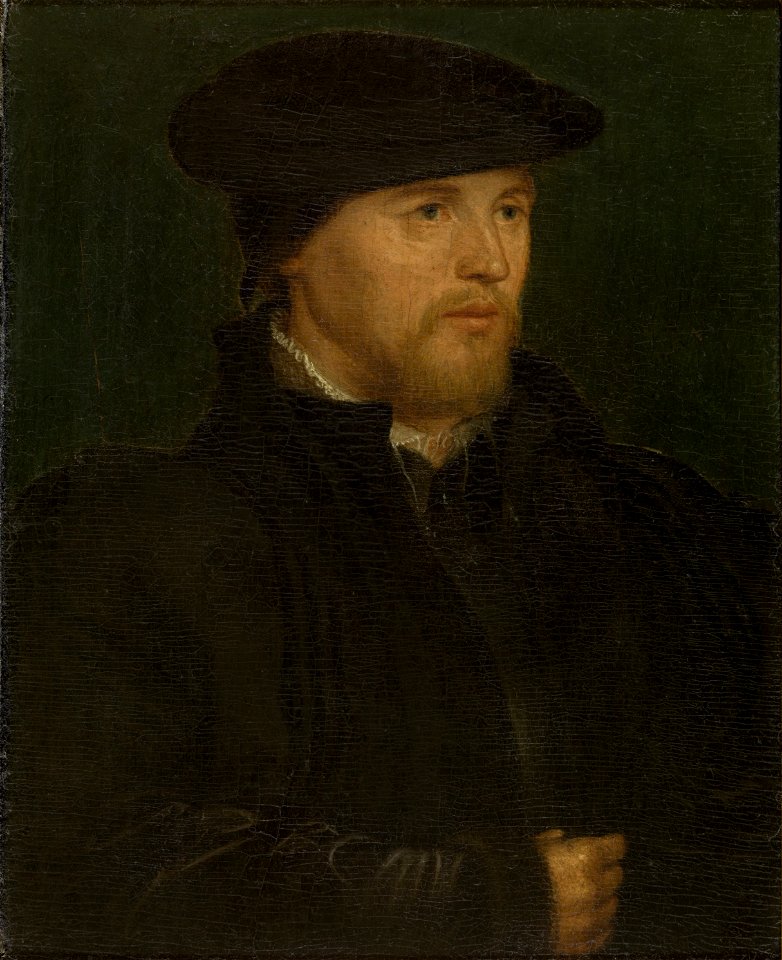 Hans Holbein (II) - Bildnis eines Mannes (KMSKA)