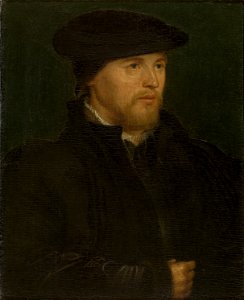 Hans Holbein (II) - Bildnis eines Mannes (KMSKA)