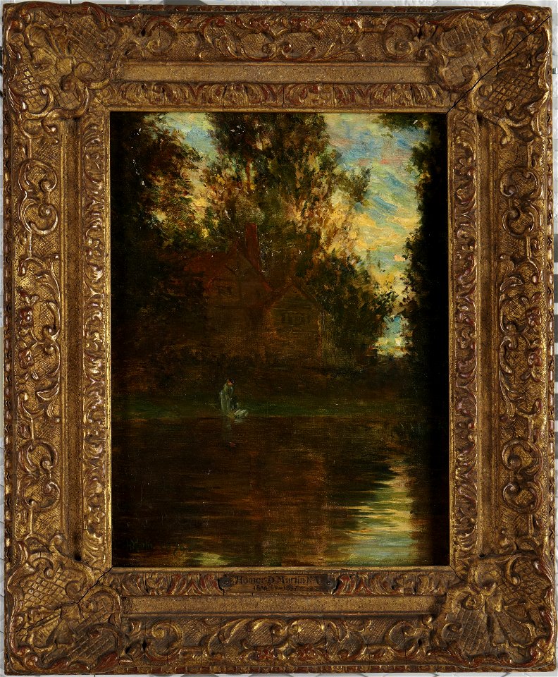 Homer Dodge Martin - River Landscape - y1991-27 - Princeton University Art Museum