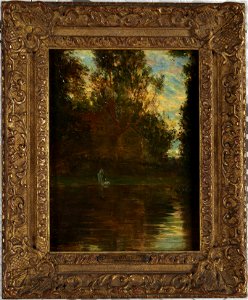 Homer Dodge Martin - River Landscape - y1991-27 - Princeton University Art Museum