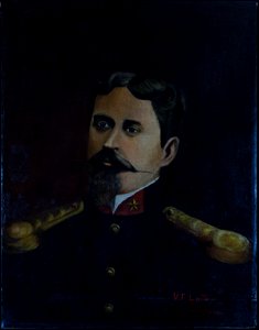 Homem em traje militar (1), da coleção Museu Histórico Nacional
