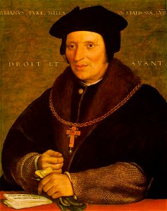 Hans Holbein d. J. - Sir Brian Tuke - WGA11525