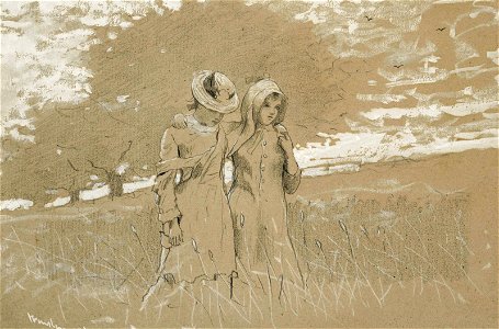 Winslow Homer - Through the Fields (1879)
