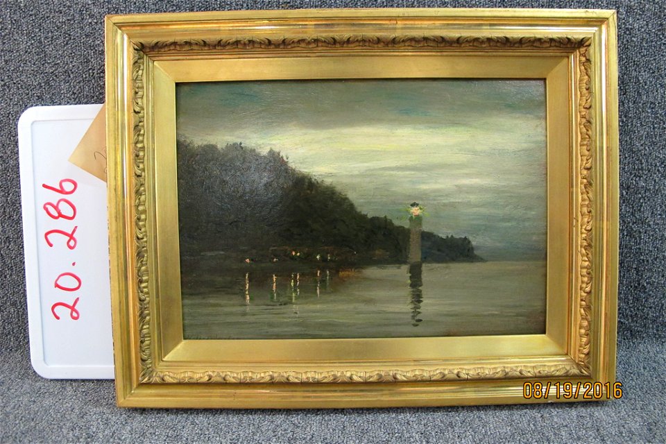 Homer Dodge Martin - Honfleur Light - 20.286 - Rhode Island School of Design Museum