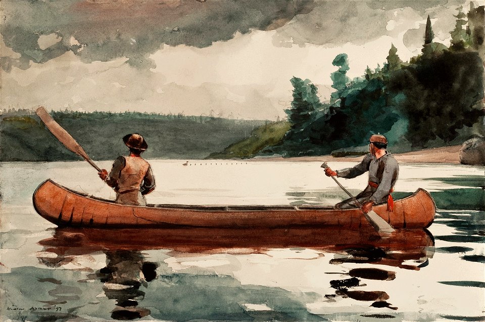 Winslow Homer - Young Ducks