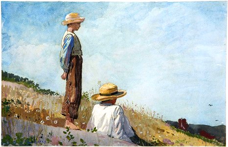 Winslow Homer - The Blue BoyFXD