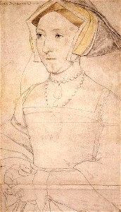 Holbein Jane Seymour drawing