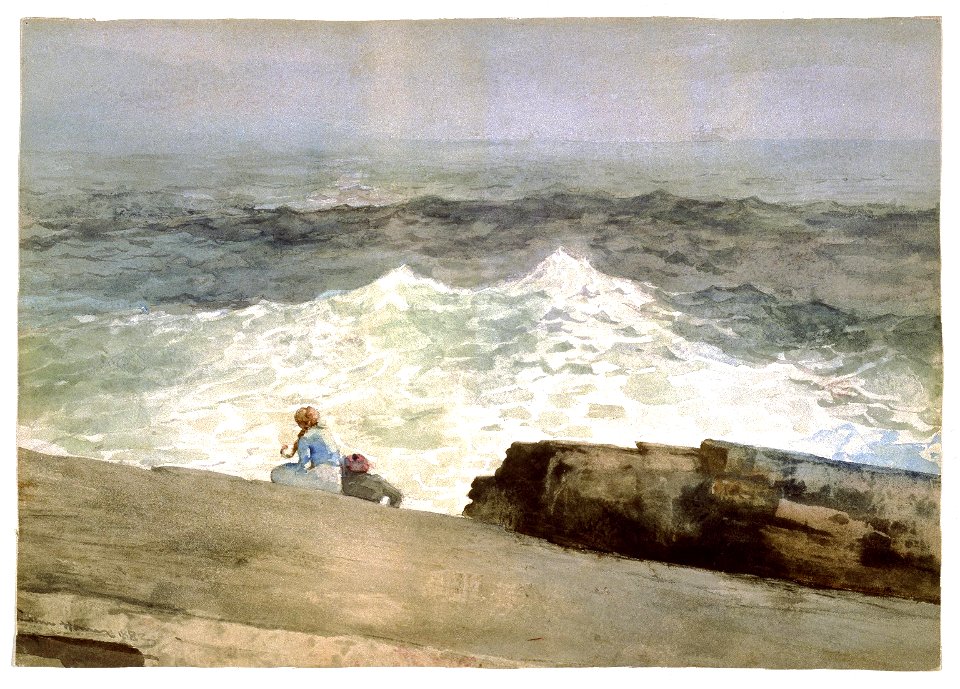 Brooklyn Museum - The Northeaster - Winslow Homer - overall
