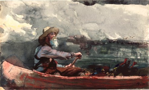 Winslow Homer - Adirondacks Guide
