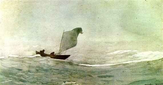 Winslow Homer - Blown Away
