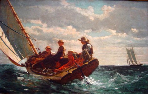Breezing Up-Winslow Homer