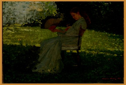 Painting, The Butterfly, 1872 (CH 18189287)