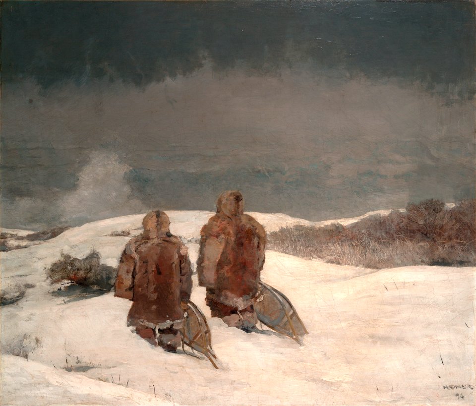 Below Zero by Winslow Homer 1894