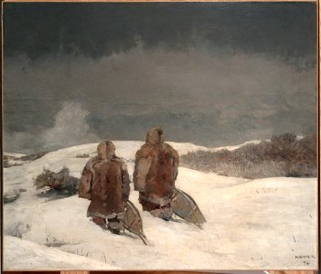 Winslow Homer - Below Zero - 1968.87 - Yale University Art Gallery