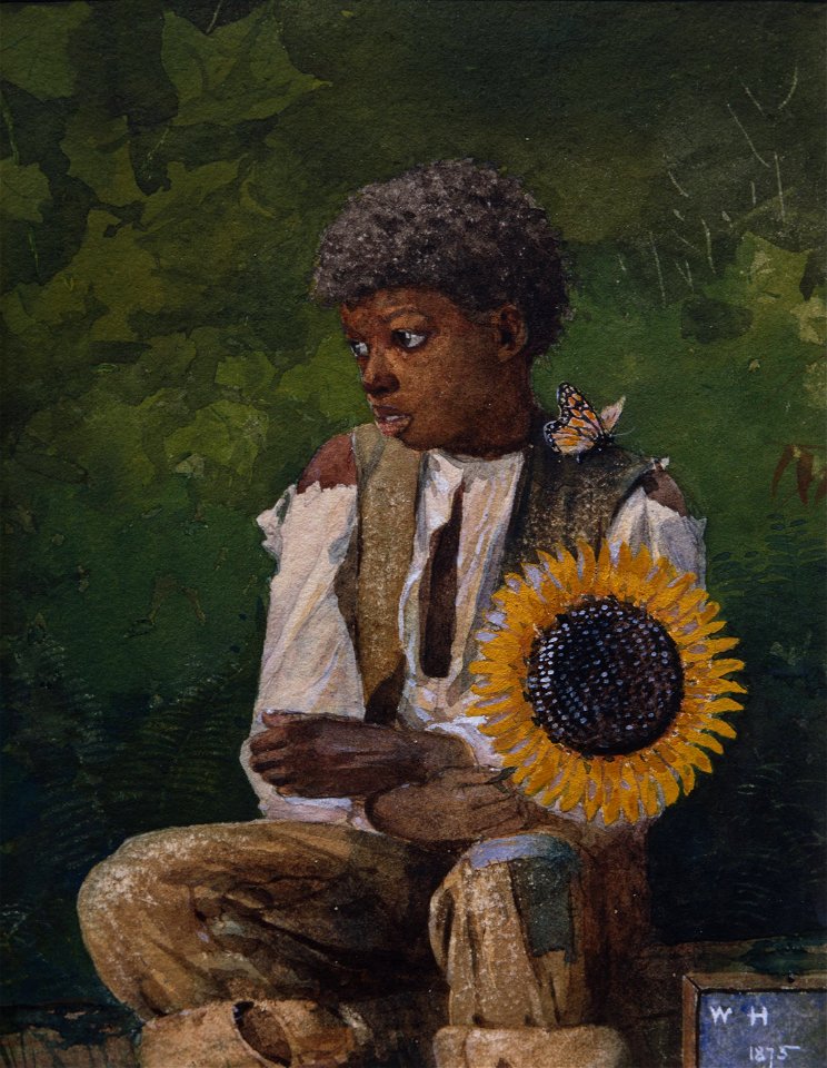 Winslow Homer - A Flower for the Teacher