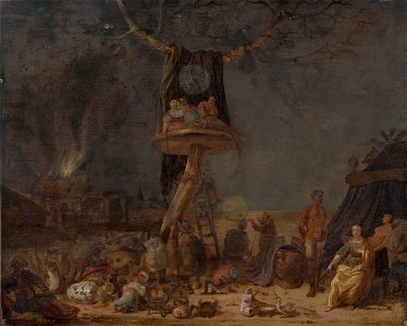 Holandský maliar z 2. polovice 17. storočia - Patientia (Allegory of Patience) - O 1841 - Slovak National Gallery