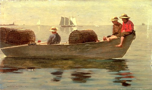 Homer, Three boys in a boat