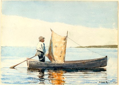 Winslow Homer - Boy in a Dory