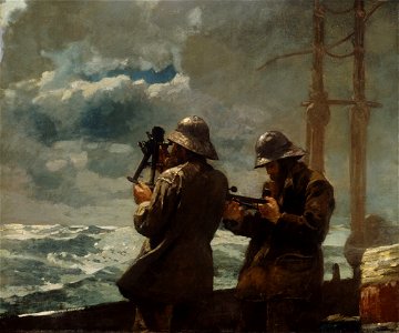 WinslowHomer-Eight Bells 1886