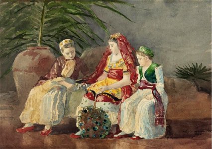 Winslow Homer's 'Children Under a Palm Tree'