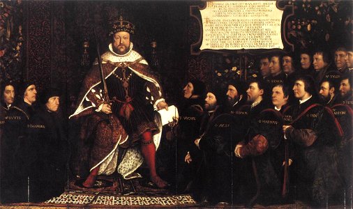 Hans Holbein d. J. - Henry VIII and the Barber Surgeons - WGA11566