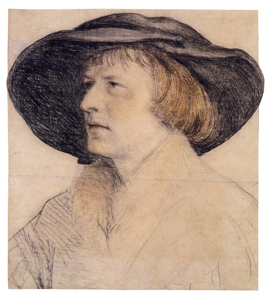 Bonifacius Amerbach, drawing by Hans Holbein the Younger