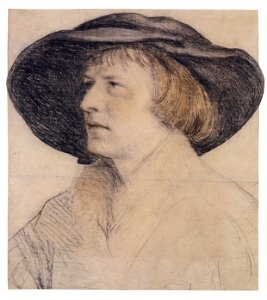 Bonifacius Amerbach, drawing by Hans Holbein the Younger