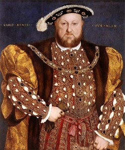 Hans Holbein d. J. - Portrait of Henry VIII - WGA11564