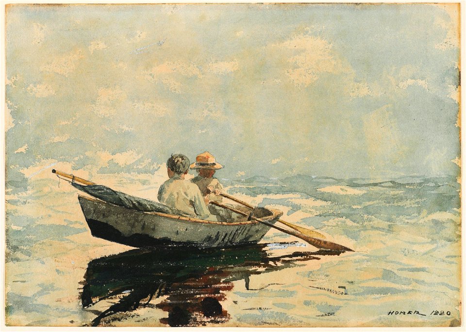 Winslow Homer - Rowboat
