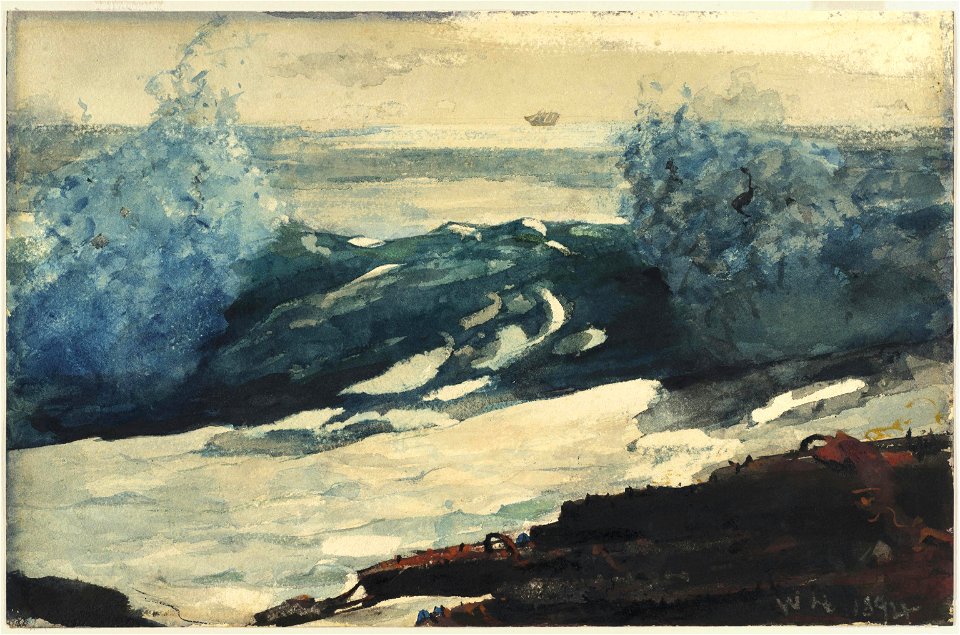 Winslow Homer - Prout's Neck Surf