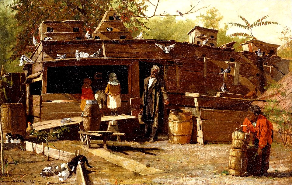 Winslow Homer - Uncle Ned at home