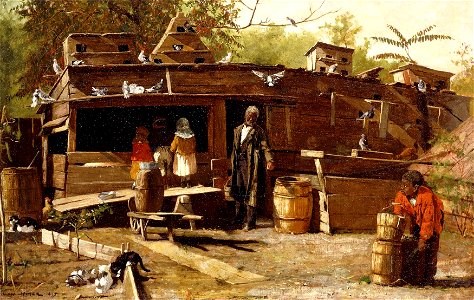 Winslow Homer - Uncle Ned at home