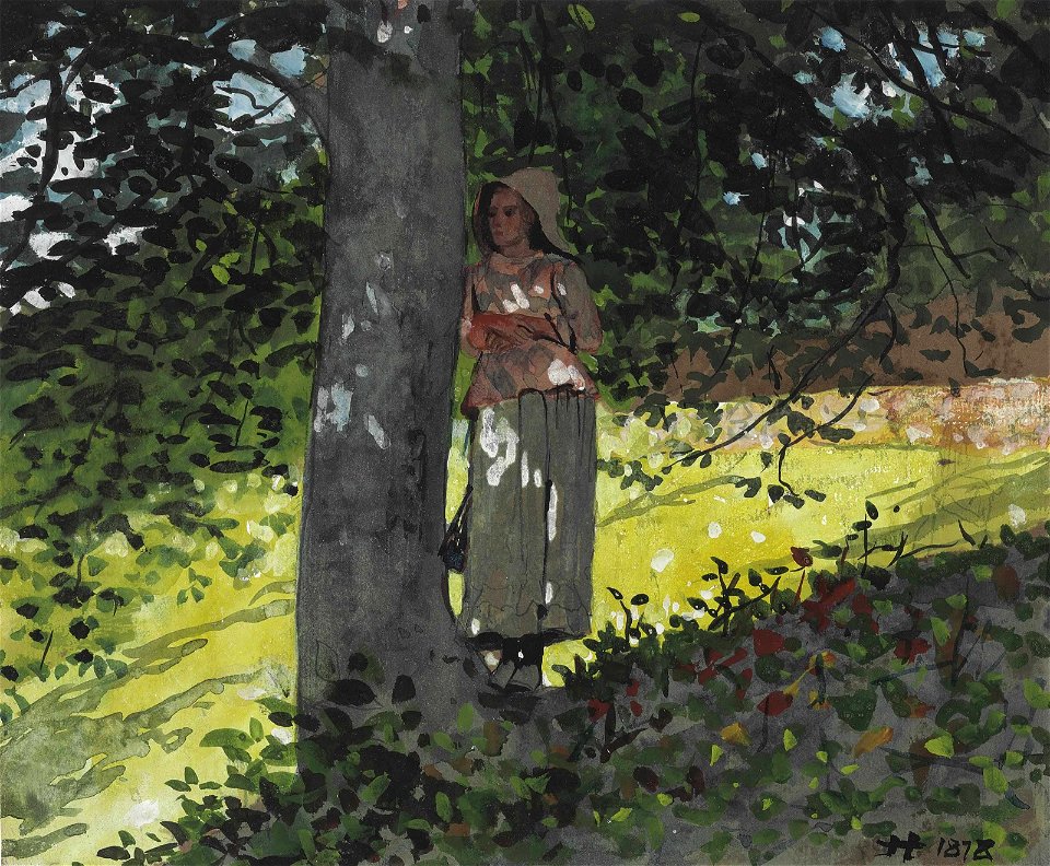 Winslow Homer - A Shady Spot, Houghton Farm (1878)