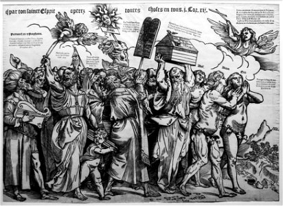 Holzschnitt nach Tizian - Triumph des Glaubens - Bild 4