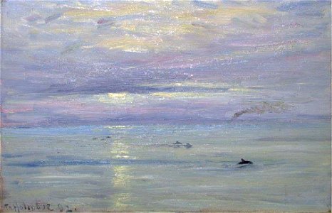 Thorolf Holmboe - Summer Night on the Sea - NG.M.00877 - National Museum of Art, Architecture and Design