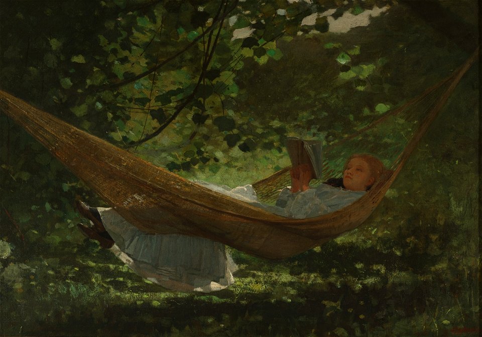 Winslow Homer - In the Hammock