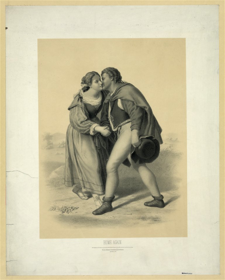 Home again - A. Dubois lith. LCCN99400117