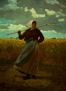 Winslow Homer - The Return of the Gleaner - 2010.14 - Crystal Bridges Museum of American Art