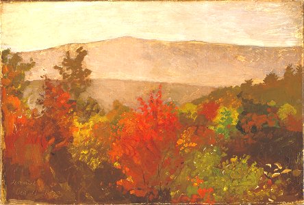 Autumn Tree Tops by Winslow Homer