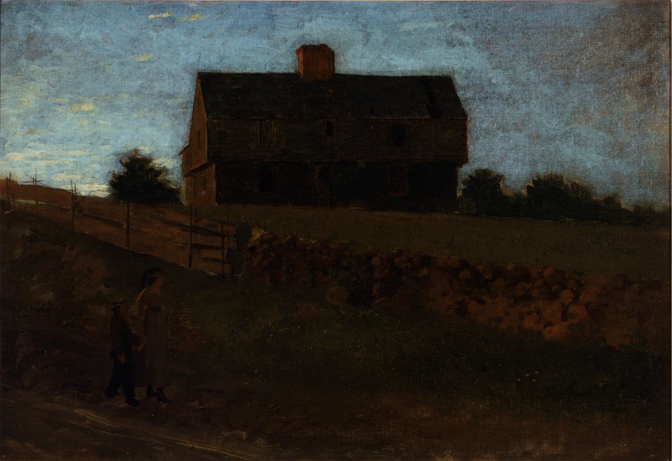 Robert Junkins' Garrison House York Maine by Winslow Homer