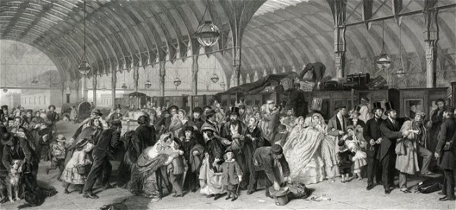 Holl (after Frith) The Railway Station 2
