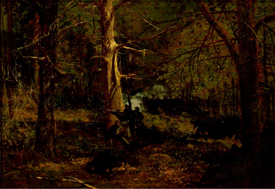 Winslow Homer - Skirmish in the Wilderness