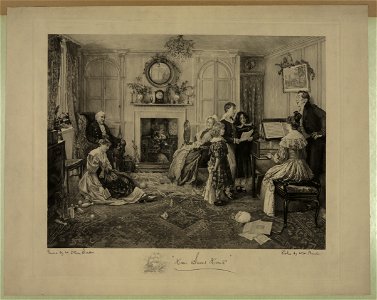 Home sweet home - painted by W. Dendy Sadler ; etched by W.H. Boucher. LCCN94512064