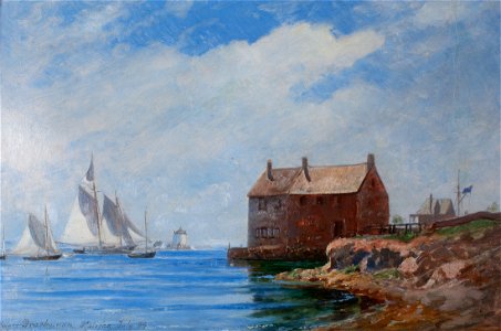 Holger Drachmann, Halifax, 1899, X0148, Skagens Museum