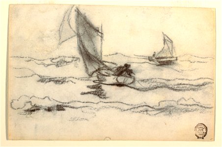 Drawing, Sailing Boats, 1895–96 (CH 18175363)