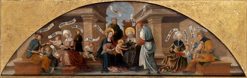 Holy Kinship (South German 16th century)