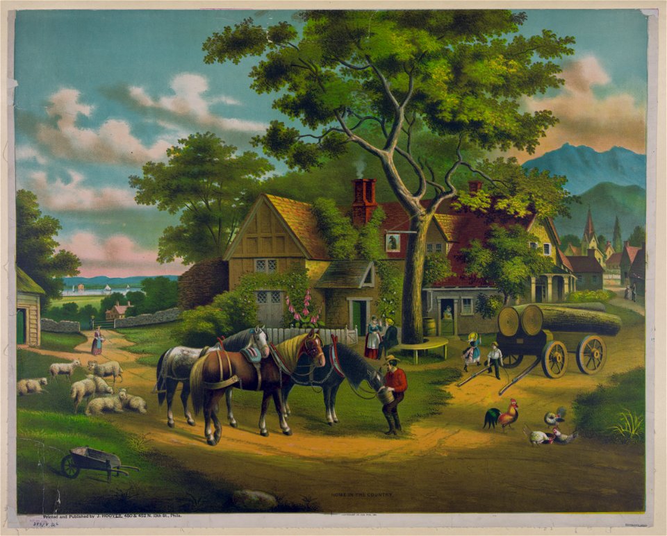 Home in the country LCCN2003681839